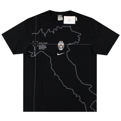 2009-10 Juventus Nike grafisch T-shirt *BNIB* L
