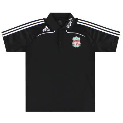 2009-10 Liverpool adidas Climalite Polo Shirt L