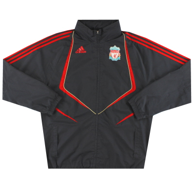 2009-10 Liverpool adidas Hooded Rain Jacket L