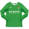 2009-10 Manchester City Goalkeeper Shirt Given #1 S