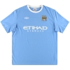 2009-10 Manchester City Umbro Home Shirt Ireland #7 S