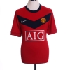 2009-10 Manchester United Home Shirt Vidic #15 S