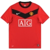 2009-10 Manchester United Nike Home Shirt Berbatov #9 L