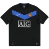 2009-10 Manchester United Nike Away Shirt Berbatov #9 L.Boys