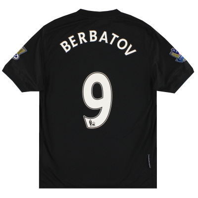 Maglia da trasferta Manchester United 2009-10 Nike Berbatov #9 M