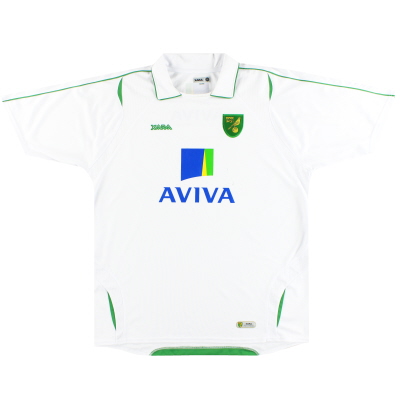 2009-11 Norwich City Xara Away Shirt M