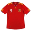 2009-10 Spain adidas Home Shirt Torres #9 L