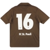 2009-10 St Pauli Player Issue Home Shirt #16 M