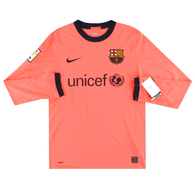 2009-11 Barcelona Nike Away Shirt L/S *w/tags* S