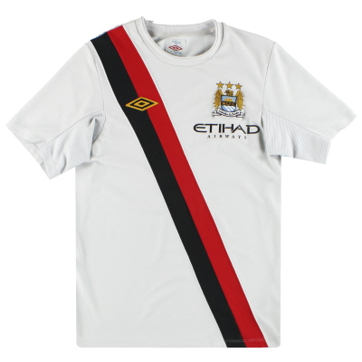 Camiseta de la tercera equipación Umbro del Manchester City 2009-11 L