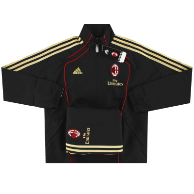 Tuta da rappresentanza adidas AC Milan 2010-11 *BNIB* M.Boys