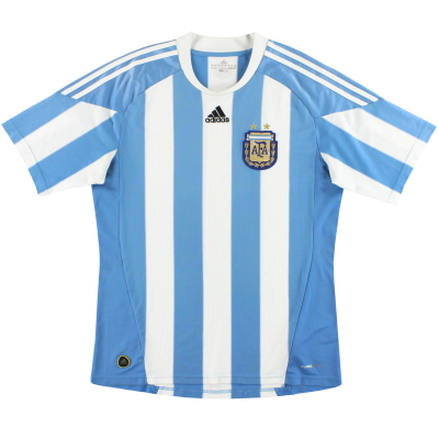 2010-11 Argentina adidas Home Shirt M 