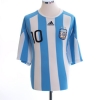 2010-11 Argentina Home Shirt Messi #10 XXL