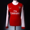 2010-11 Arsenal Match Issue Champions League Home Shirt L/S Djourou #20 L