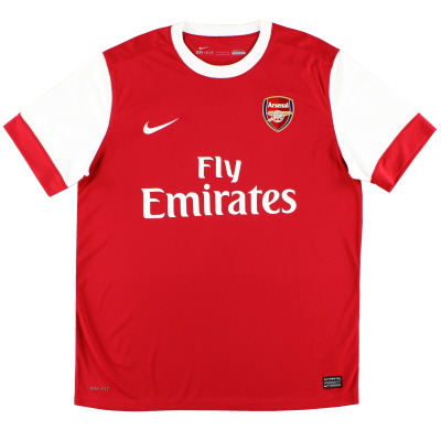 2010-11 Arsenal Nike Accueil Shirt XL