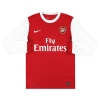 2010-11 Arsenal Nike Home Shirt Vermaelen #5 L/SS