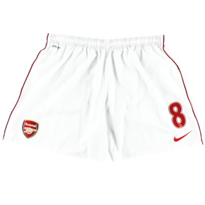2010-11 Arsenal Nike Home Shorts #8 XXL