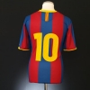 2010-11 Barcelona Home Shirt #10 L