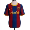 2010-11 Barcelona Home Shirt David Villa #7 M