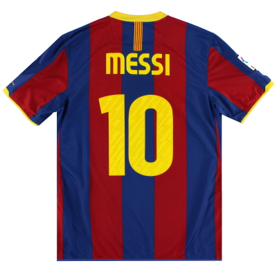 2010-11 Barcelona Nike Home Shirt Messi #10 XL 