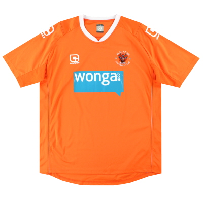 Camiseta de local del Blackpool Carbrini 2010-11 XL