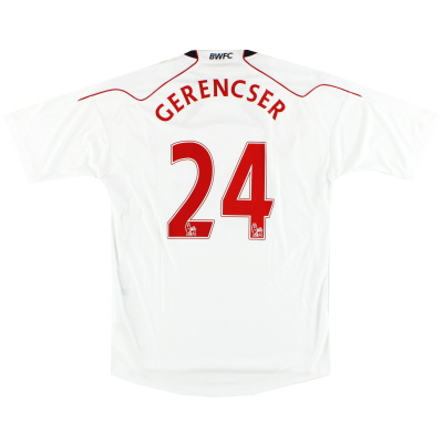 2010-11 Bolton Reebok Home Camiseta Gerencser #24 L