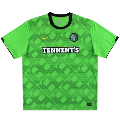 2010-11 Celtic Nike camiseta de visitante L