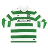 Maglia Celtic Nike Home 2010-11 L/S Stokes #10 *Menta* XL