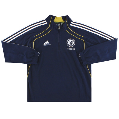 2010-11 Chelsea adidas Climawarm 1/4 지퍼 플리스 M