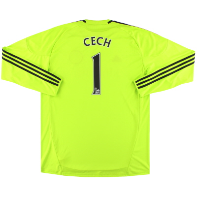 2010-11 Chelsea adidas Maglia Portiere Cech #1 *con cartellini* L/S XL