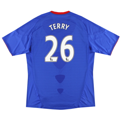 Camiseta de local adidas del Chelsea 2010-11 Terry n.º 26 XL