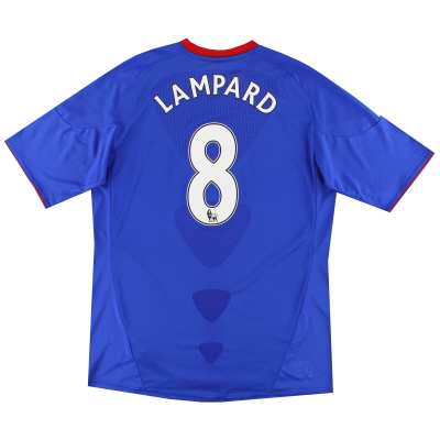 2010-11 Chelsea adidas Home Shirt Lampard #8 L
