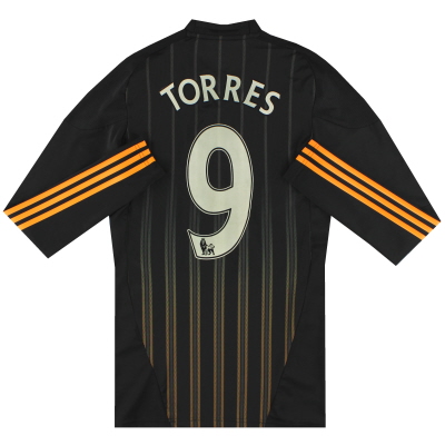 2010-11 Chelsea TechFit Home Shirt L/S Torres #9 M