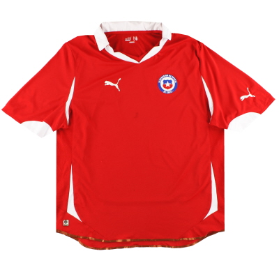 2010-11 칠레 푸마 홈 셔츠 XXL