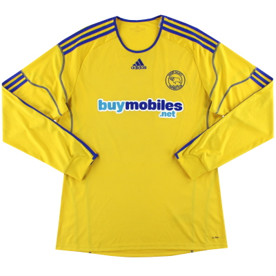 2010-11 Derby County adidas Away Shirt L/S XL 