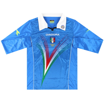 2010-11 Camiseta Diadora '100 años' de la Asociación Italiana de Árbitros *BNIB* XS
