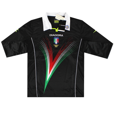 2010-11 Diadora „100 Jahre“ Trikot der italienischen Schiedsrichtervereinigung *BNIB* XS