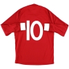 2010-11 England Away Shirt #10 L/S M