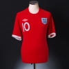 2010-11 England Away Shirt Rooney #10 L