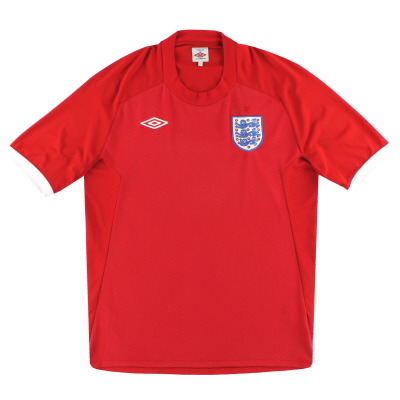 2010-11 England Umbro Auswärtstrikot L.