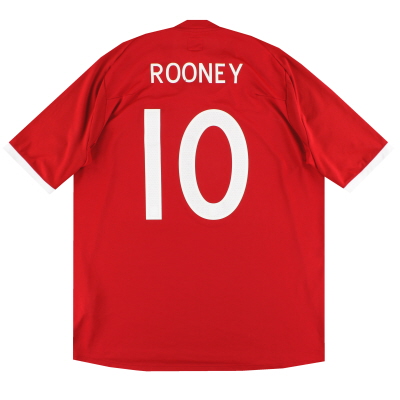 2010-11 England Umbro Away Shirt Rooney #10 XL