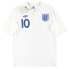 2010-11 England Umbro Heimtrikot Rooney #10 *mit Etiketten* M