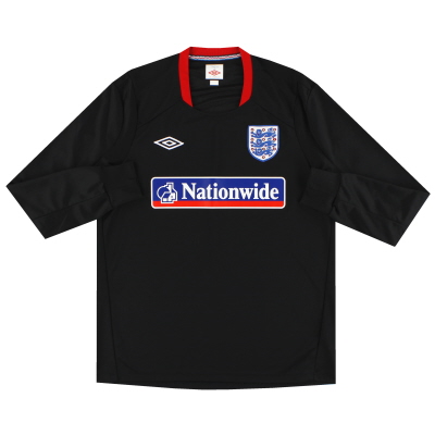 2010-11 England Umbro Trainingsshirt L/SM