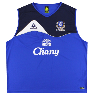 2010-11 Everton Le Coq Sportif Training Vest 3XL