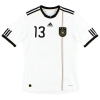 2010-11 Germany adidas Home Shirt Muller #13 S