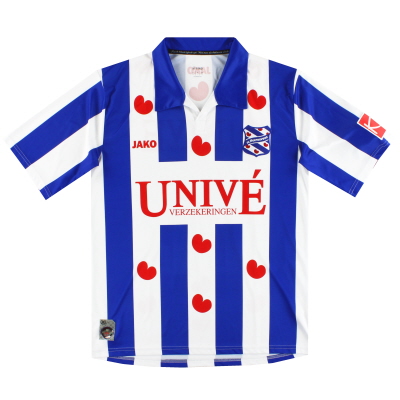 2010-11 Heerenveen Jako Player Issue Home Shirt #44 L 