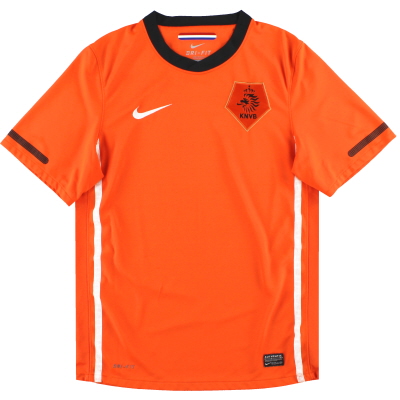 2010-11 Holland Nike Heimtrikot L.