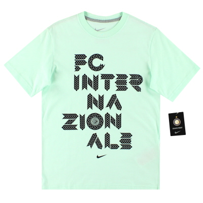 2010-11 Inter Milan Nike grafisch T-shirt *BNIB* XS.Jongens