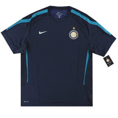 Camiseta de entrenamiento Nike del Inter de Milán 2010-11 * con etiquetas * XL