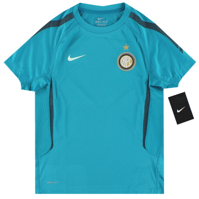 2010-11 Inter Mailand Nike Trainingsshirt *mit Etiketten* S.Jungen